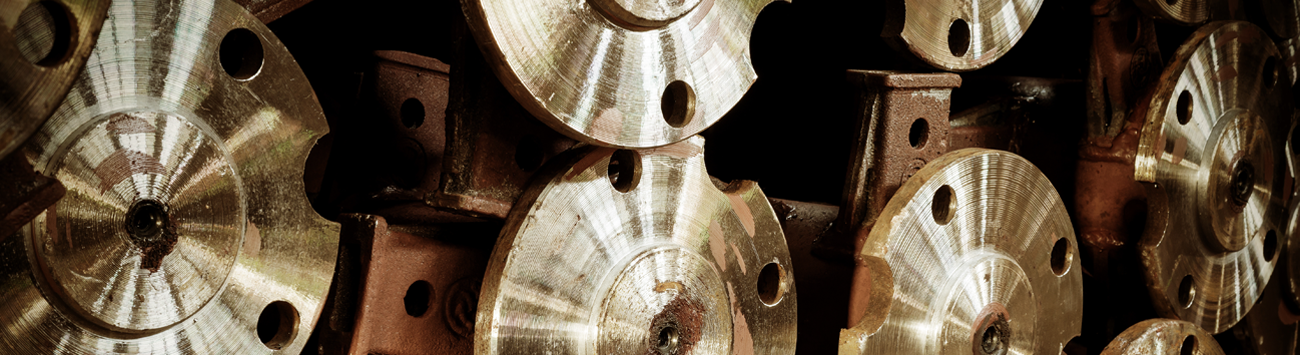 copper metal gears